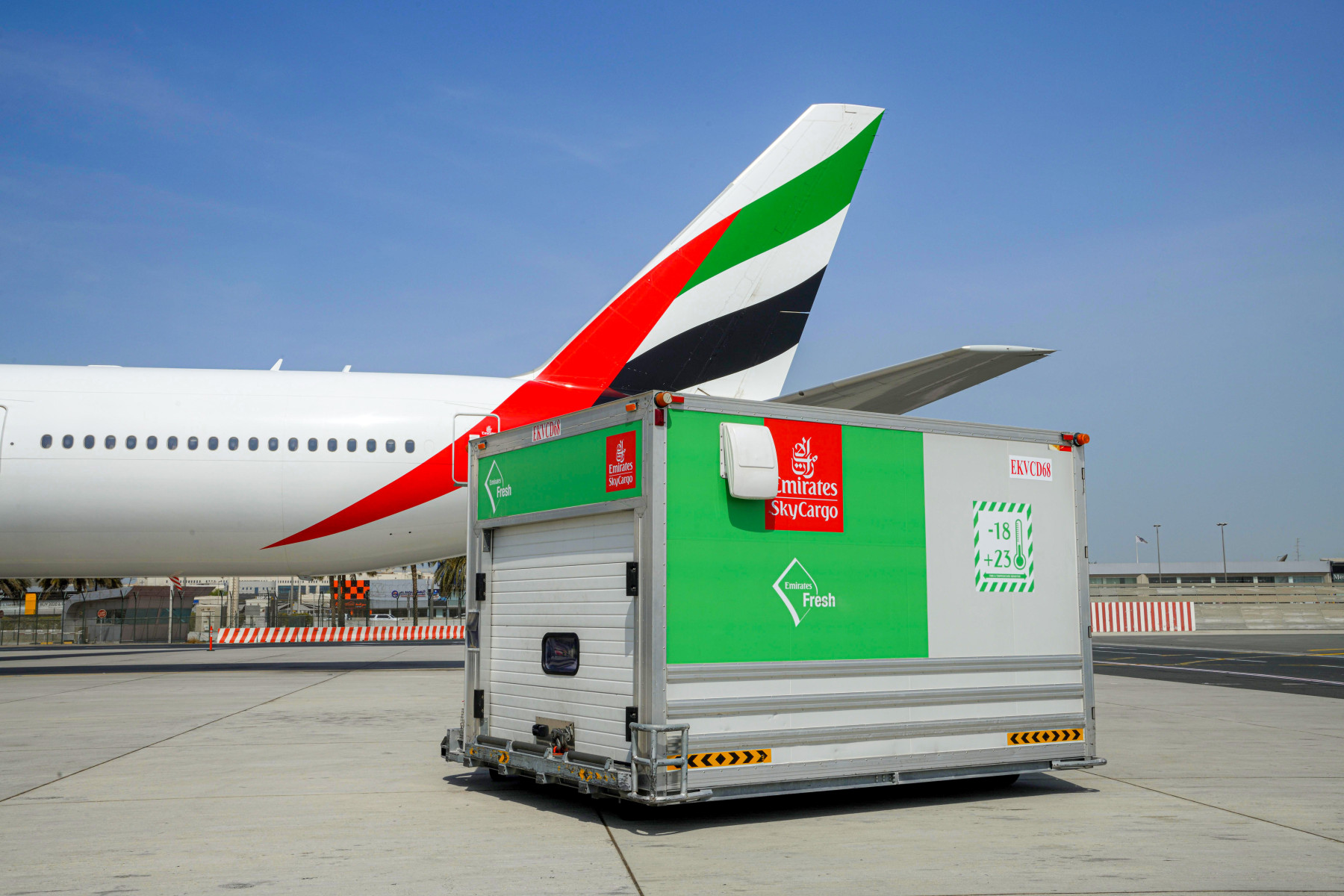 Immagine di sfondo della pagina Emirates aderisce a "Move to -15°C": ripensare la catena del freddo per un futuro più green