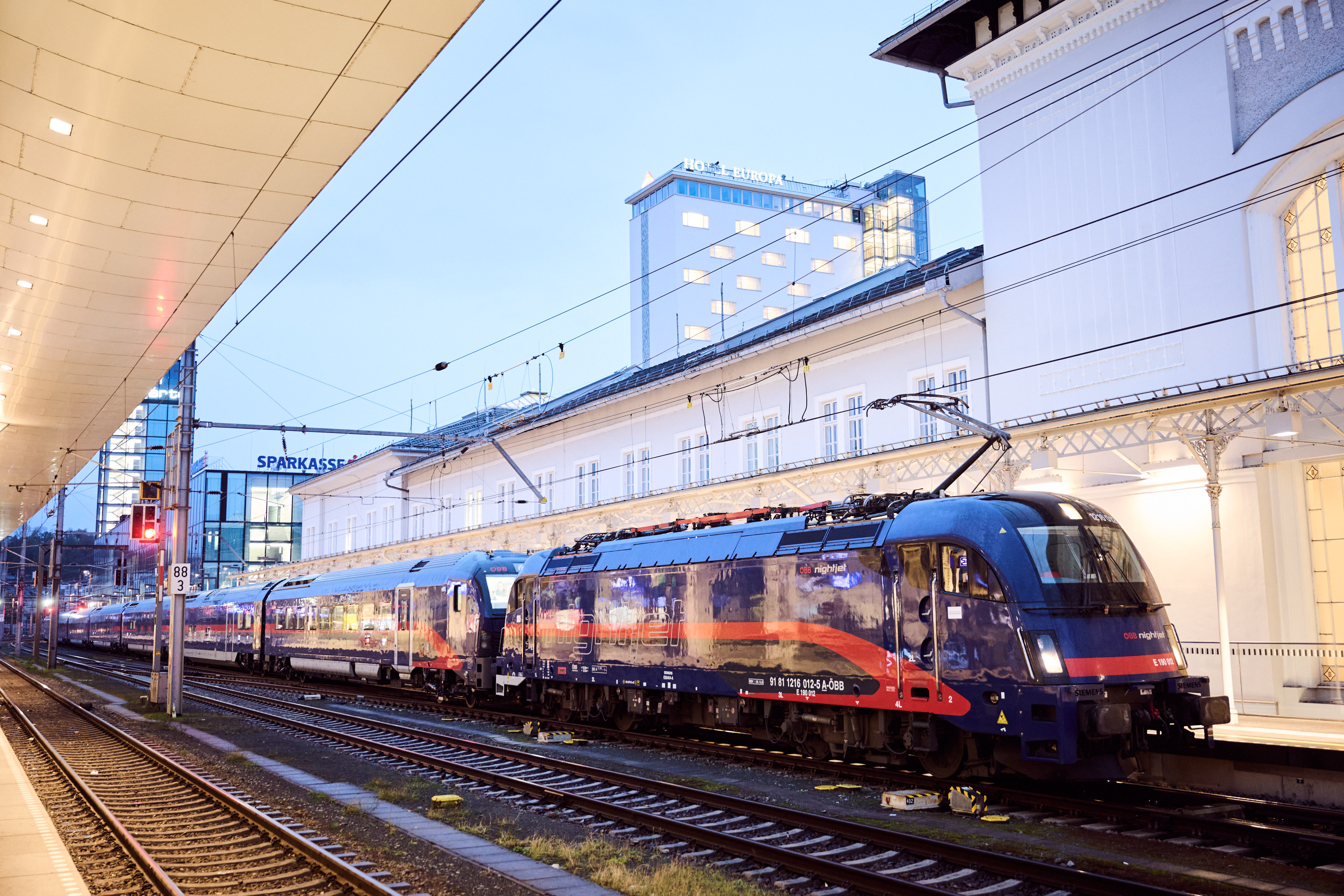 Immagine di sfondo della pagina Nightjet: in treno da Roma verso Vienna e Monaco