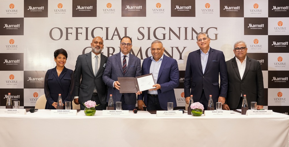 Immagine di sfondo della pagina Ventive Hospitality rafforza la partnership con Marriott International: in arrivo sette nuovi hotel in India e Sri Lanka
