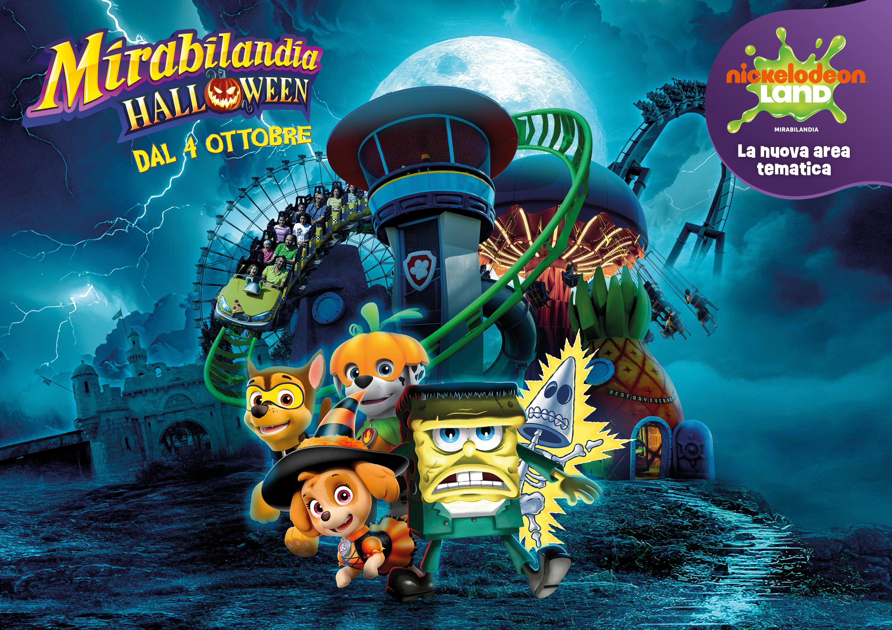 Immagine Halloween 2025 a Mirabilandia: tra zombie, tunnel horror e magie per tutta la famiglia