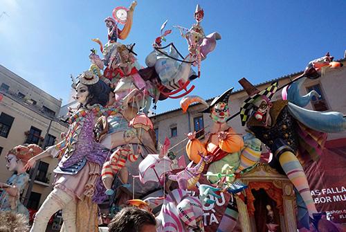 Immagine di sfondo della pagina Fallas 2021, Valencia festeggia