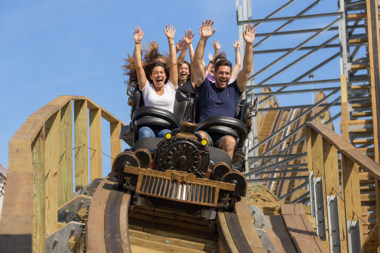 Immagine MagicLand svela DURANGO: un wooden coaster unico in Italia