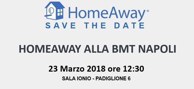 Immagine di sfondo della pagina HomeAway per la prima volta alla BMTdi Napoli 