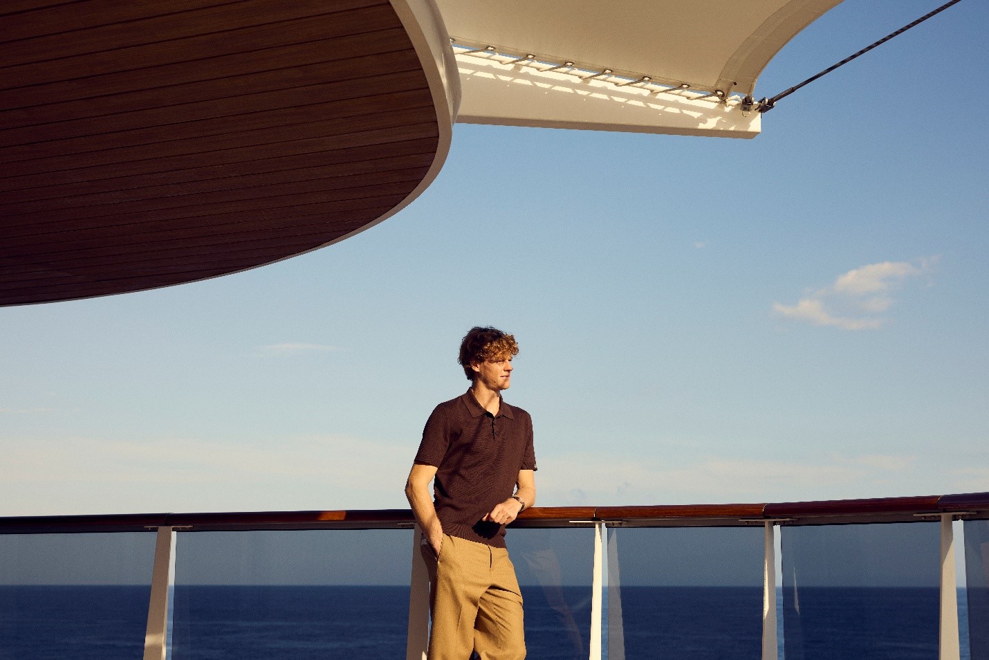 Immagine Explora Journeys: Jannik Sinner ospite speciale a bordo di Explora II a Monaco