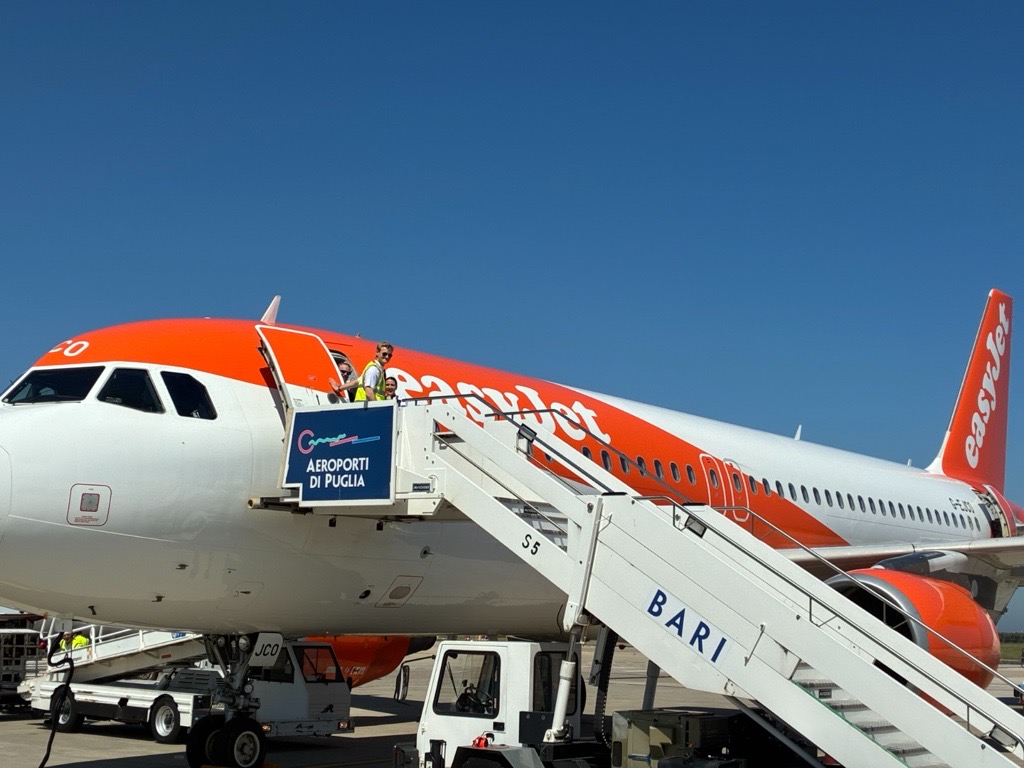 Immagine Bari, easyJet estende i voli per Londra e Nizza anche in inverno