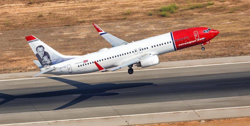 Immagine di sfondo della pagina Norwegian, stop ai voli lungo raggio low cost