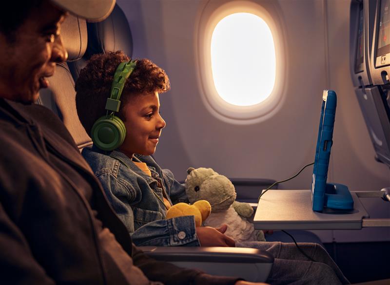 Immagine Delta,  Wi-Fi gratuito sui voli transatlantici