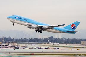 Immagine di sfondo della pagina Korean Air in crescita