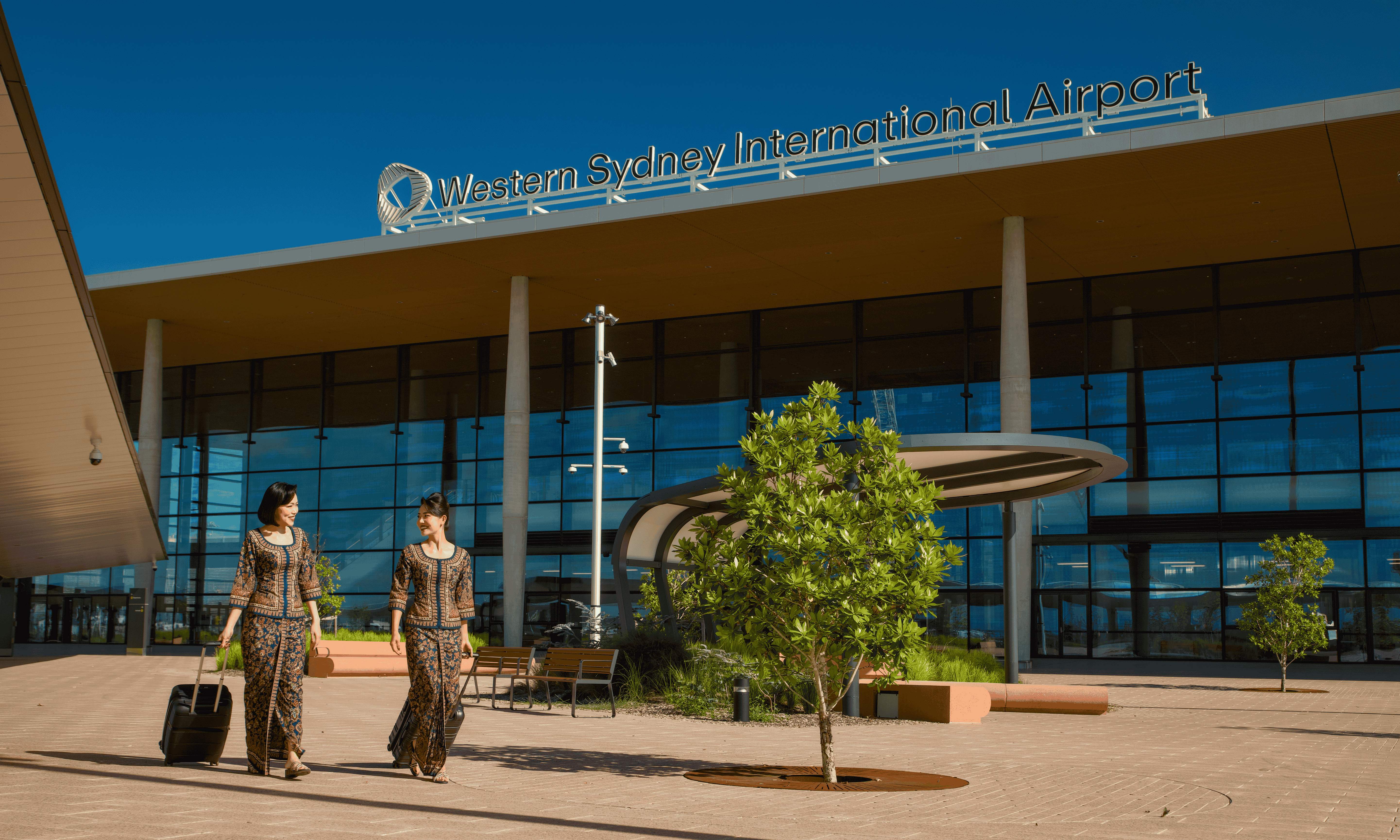 Immagine di sfondo della pagina Singapore Airlines: voli giornalieri per Western Sydney dal novembre 2026