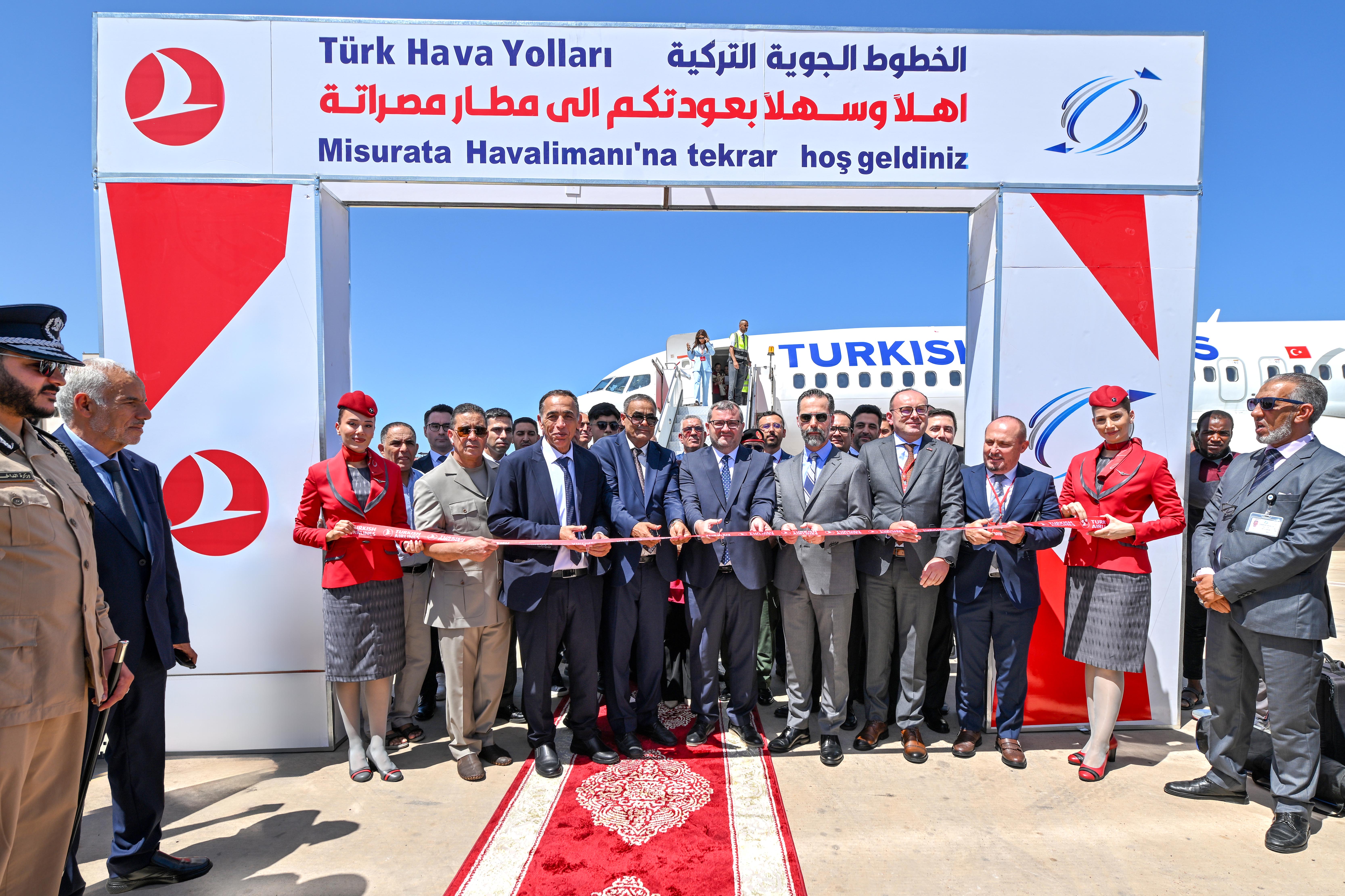 Immagine di sfondo della pagina Turkish Airlines torna a volare su Misurata. Riaperta la rotta verso la Libia dopo 10 anni
