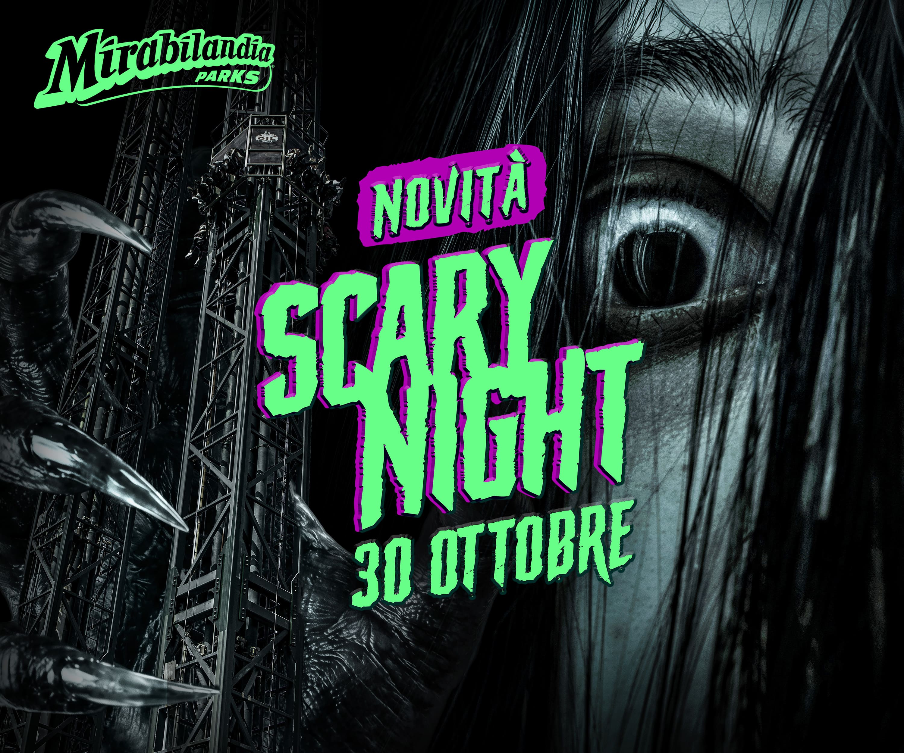 Immagine Halloween a Mirabilandia 2026: debutta la Scary Night con DJ set e horror zone