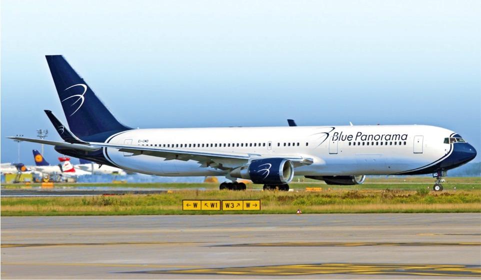 Immagine di sfondo della pagina Blue Panorama Airlines: fatturato +11% nel 2019