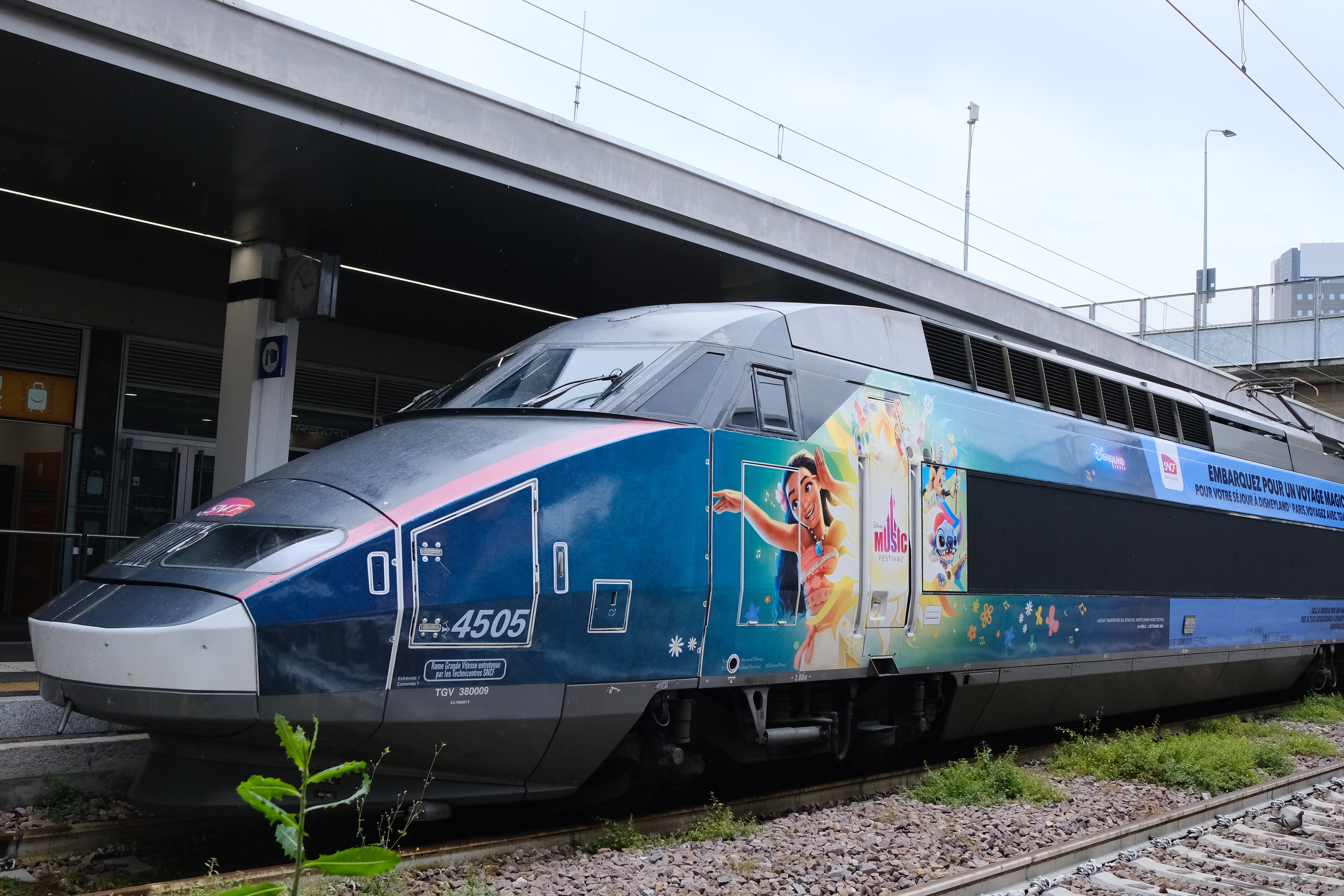 Immagine di sfondo della pagina Sul treno della meraviglia: la magia Disney parte dai binari