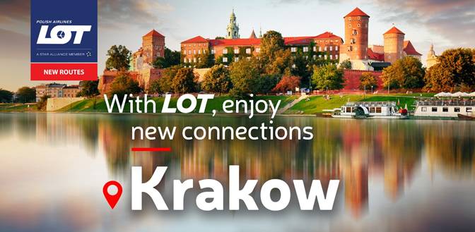Immagine LOT Polish Airlines collega Roma a Cracovia: voli diretti a partire dalla primavera 2026