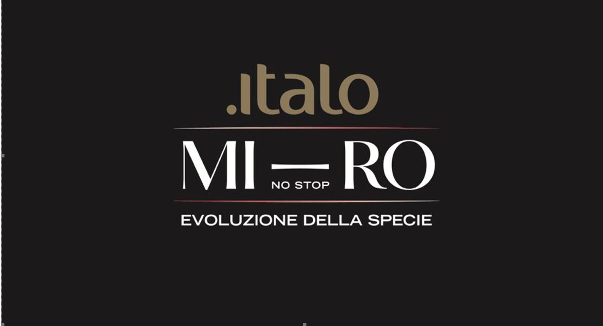 Immagine di sfondo della pagina Italo, 64 collegamenti daily tra Roma e Milano