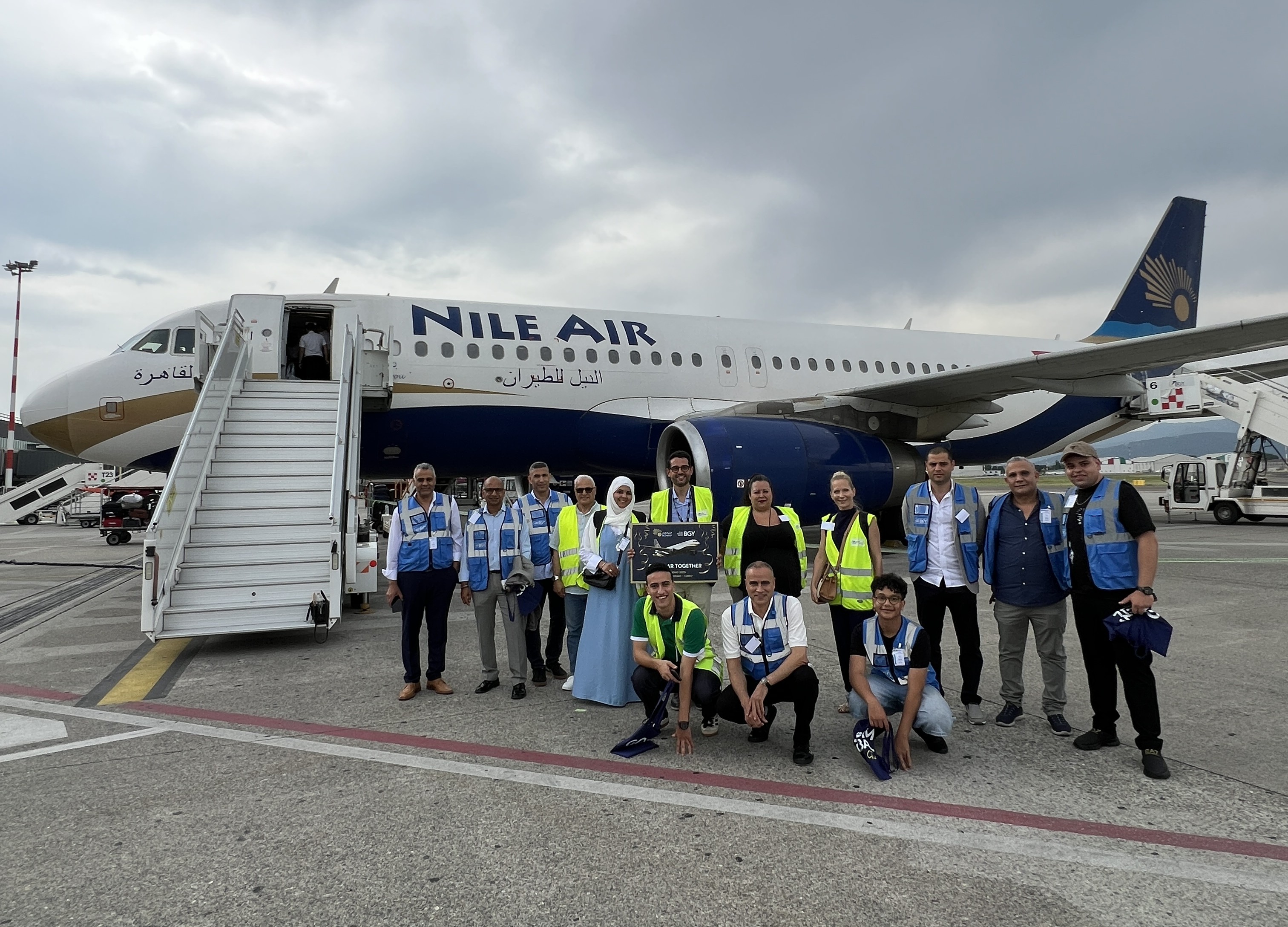 Immagine di sfondo della pagina Nile Air potenzia la Milano Bergamo - Il Cairo: arriva il quarto volo settimanale