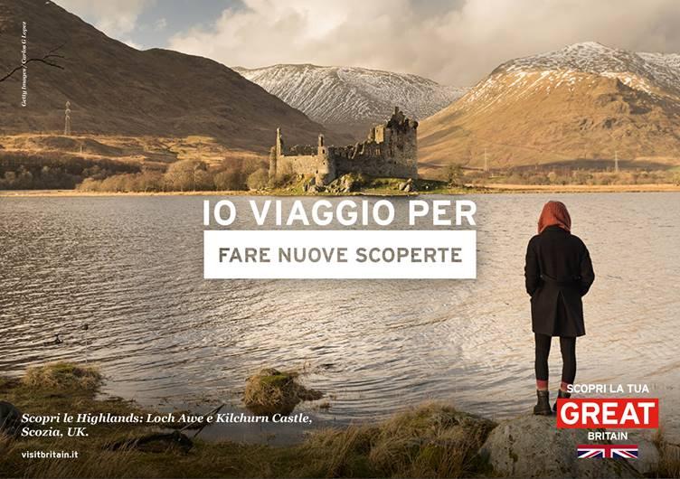 Immagine di sfondo della pagina Nuova campagna per Visit Britain