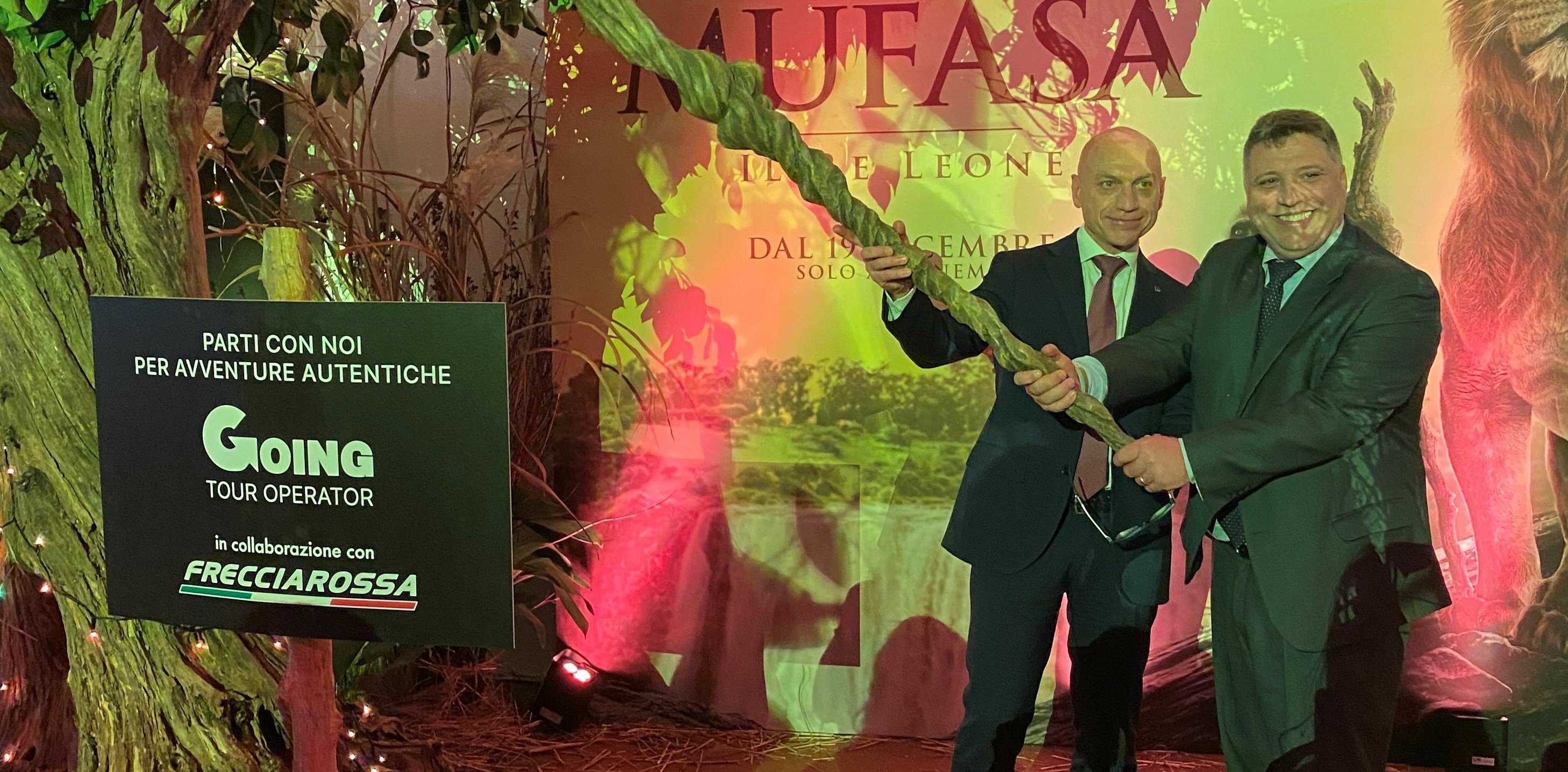 Immagine Going protagonista alla Première milanese di "Mufasa: Il Re Leone"