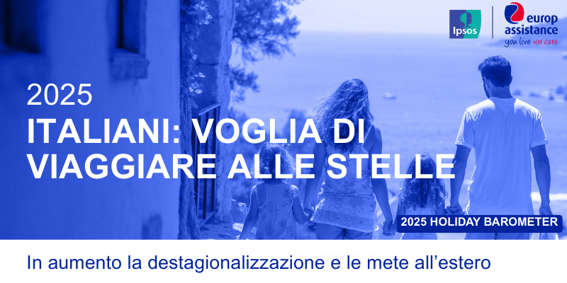 Immagine di sfondo della pagina Vacanze 2025, cresce l’entusiasmo degli italiani ma restano forti le preoccupazioni
