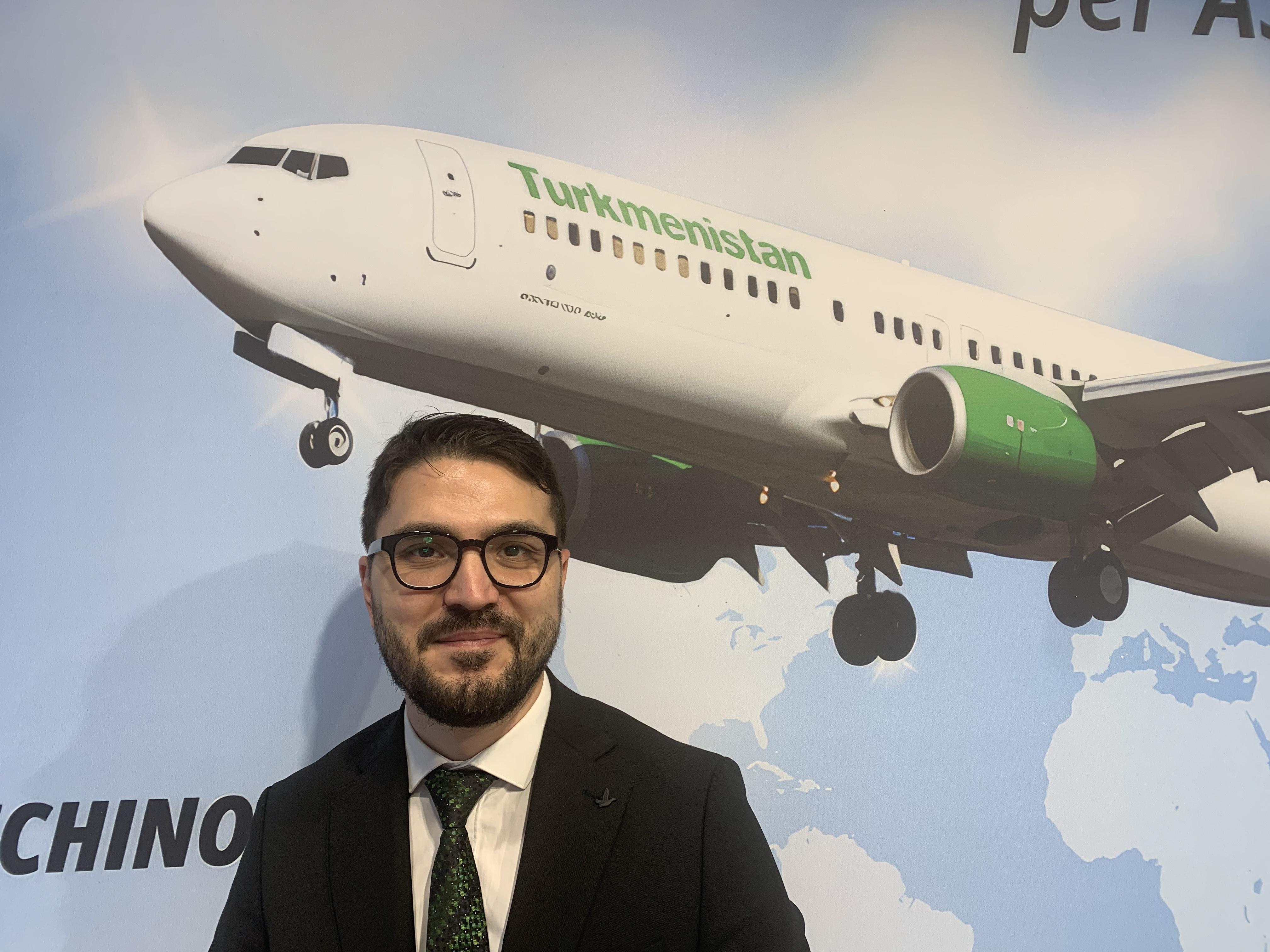 Immagine di sfondo della pagina Turkmenistan Airlines da marzo il Malpensa Ashgabat