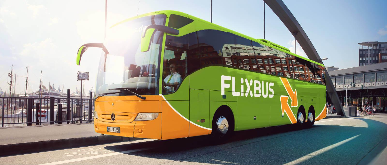 Immagine di sfondo della pagina FlixBus, biglietti a 1 euro fino al 13 giugno