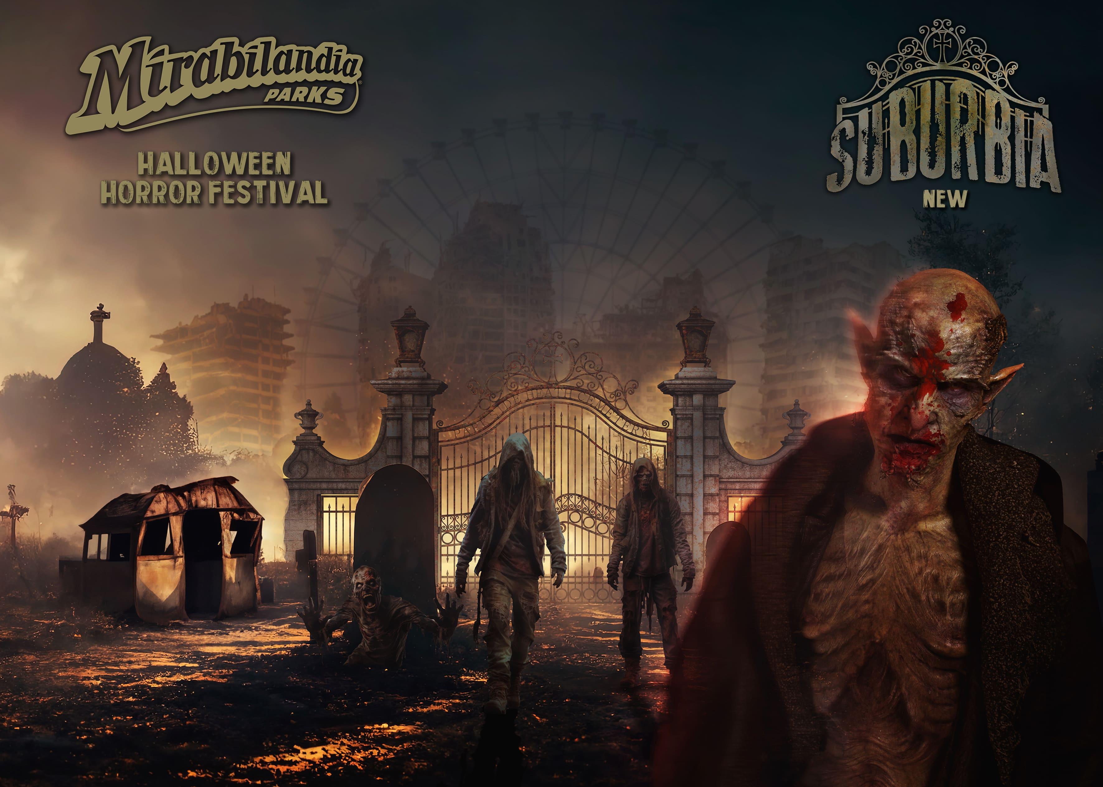 Immagine di sfondo della pagina Mirabilandia si prepara ad Halloween