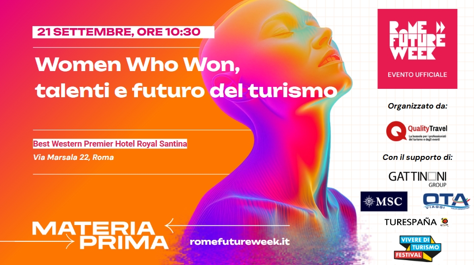 Immagine Women Who Won 2026, 10 categorie e 30 nomination per il talento femminile nel turismo