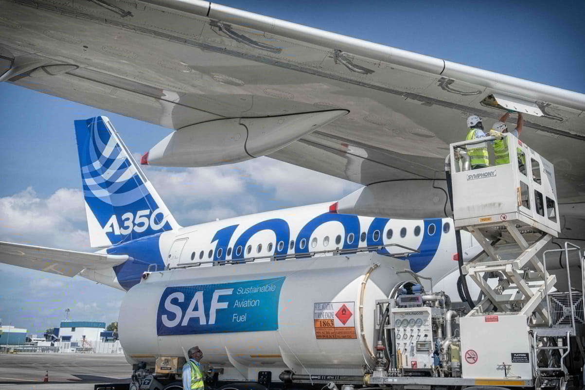 Immagine Airbus accelera sulla sostenibilità con il sistema Book and Claim