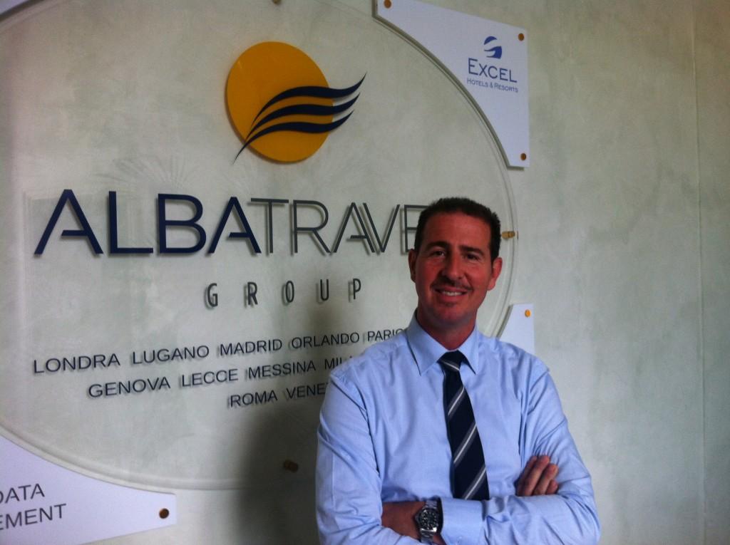 Immagine di sfondo della pagina Albatravel, nuova interfaccia voli