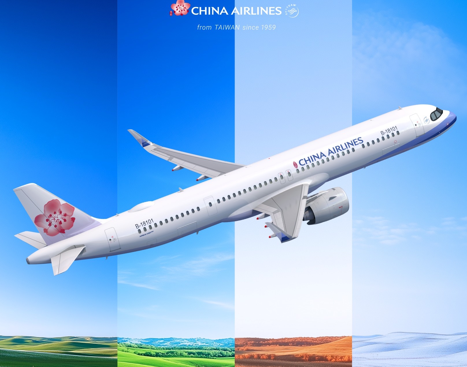 Immagine di sfondo della pagina China Airlines lancia il nuovo programma fedeltà per i viaggiatori italiani