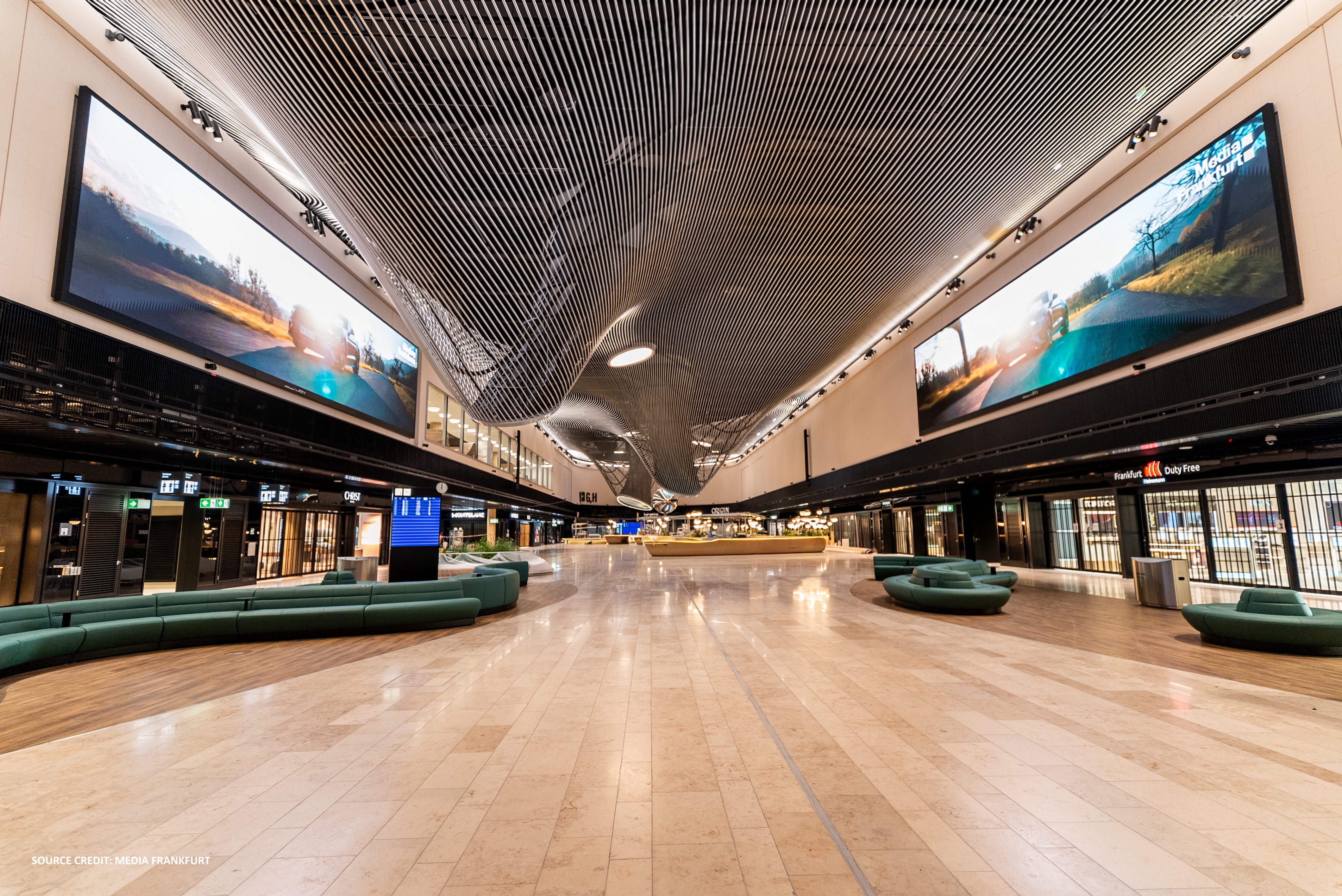 Immagine LG firma il progetto digital signage del nuovo Terminal 3 di Francoforte