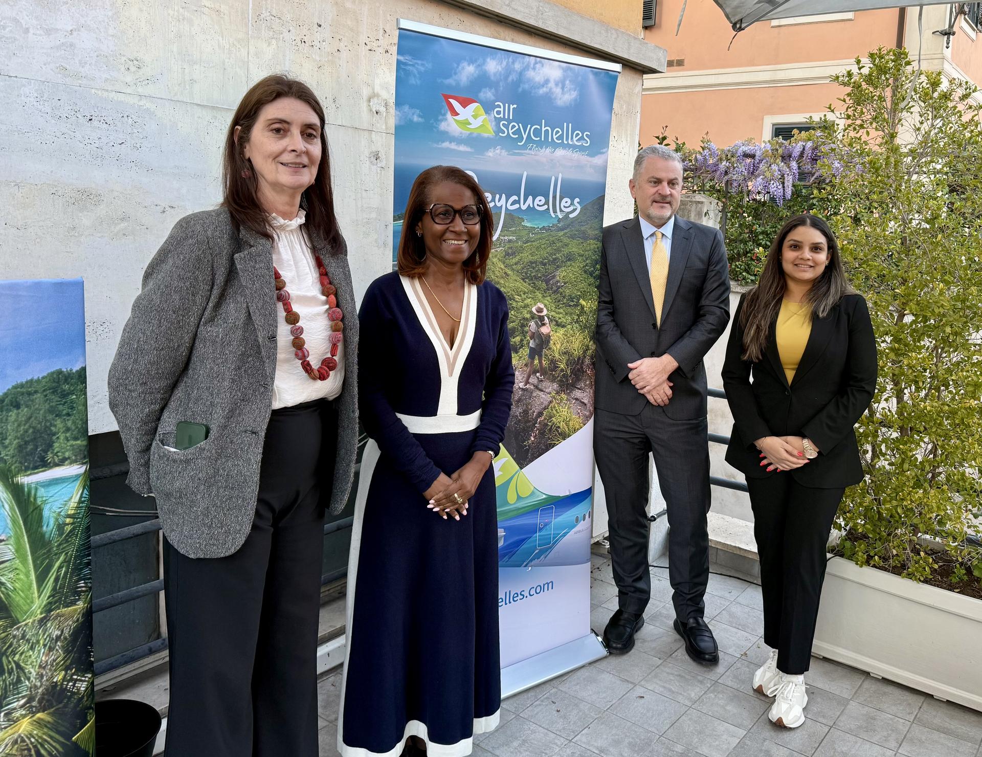 Immagine di sfondo della pagina Nuovo volo diretto Roma-Seychelles: Air Seychelles rafforza la connettività con l’Italia