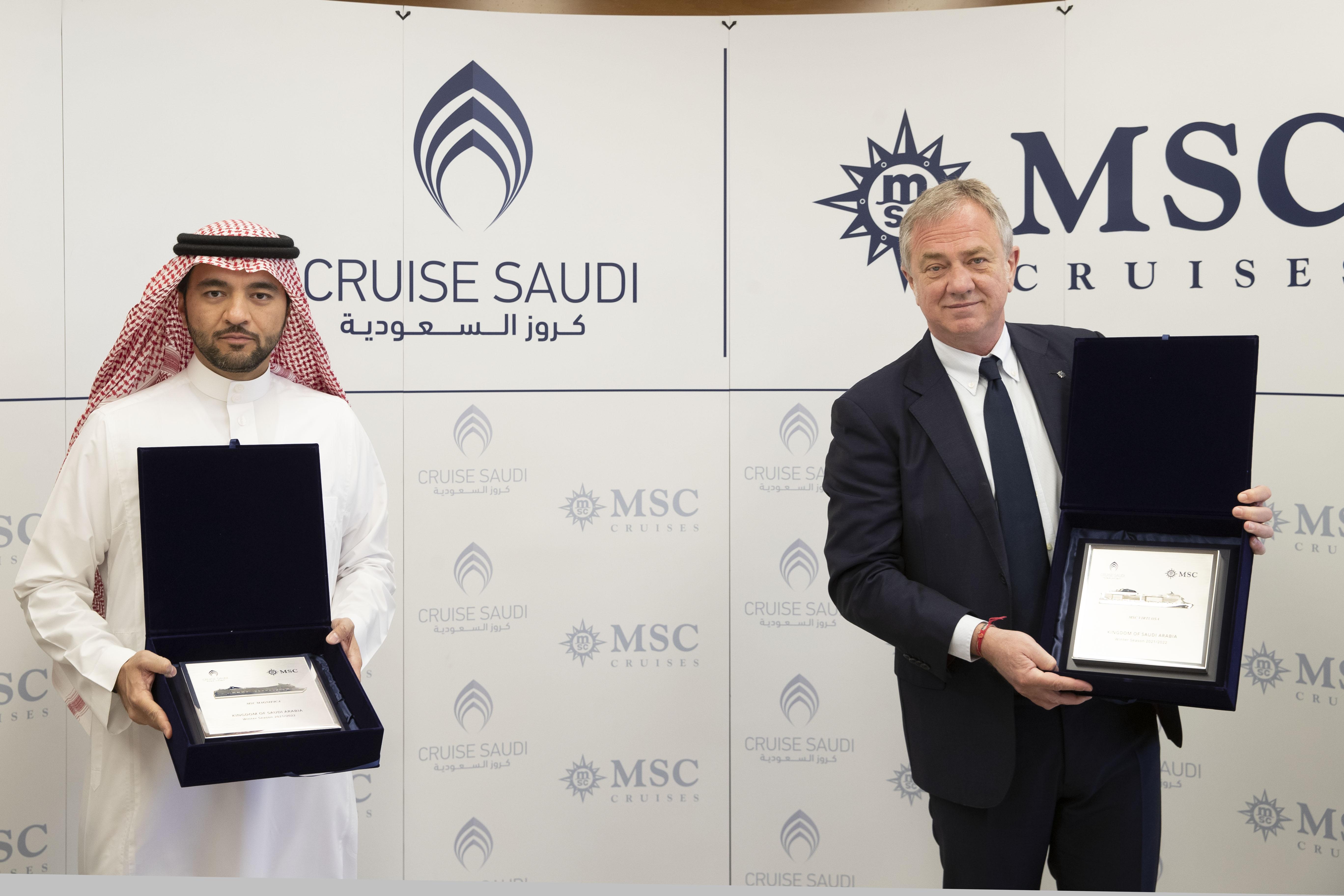 Immagine di sfondo della pagina Msc Crociere, 2 navi in Arabia Saudita