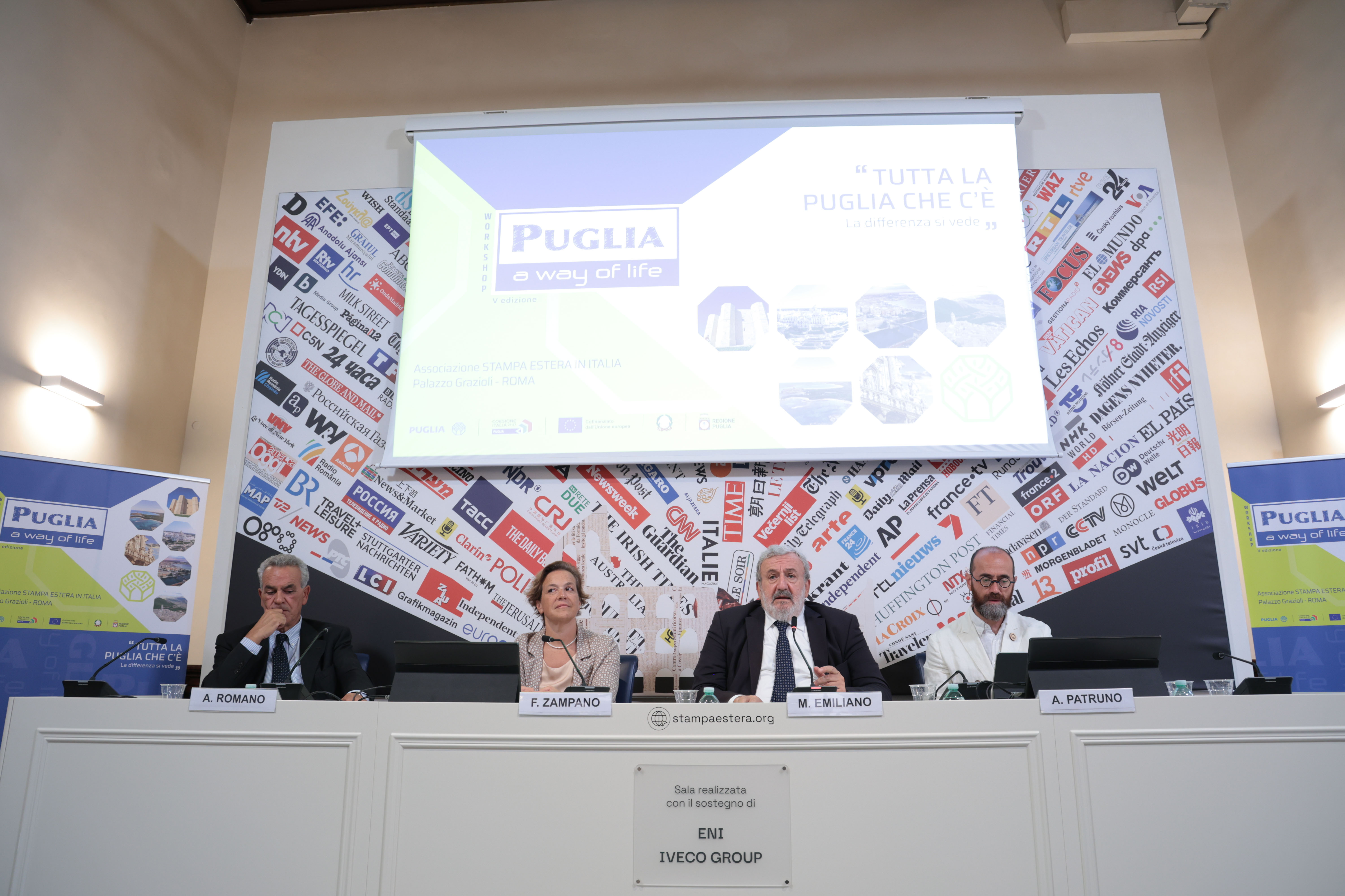 Immagine di sfondo della pagina Grande successo per la quinta edizione di “Puglia, A Way of Life” a Roma