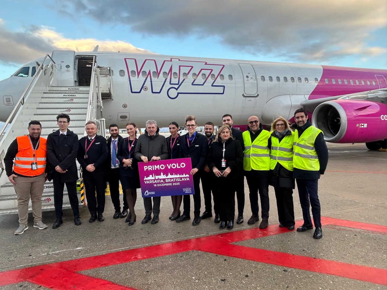 Immagine Wizz Air torna a Palermo e inaugura i voli per Varsavia e Bratislava
