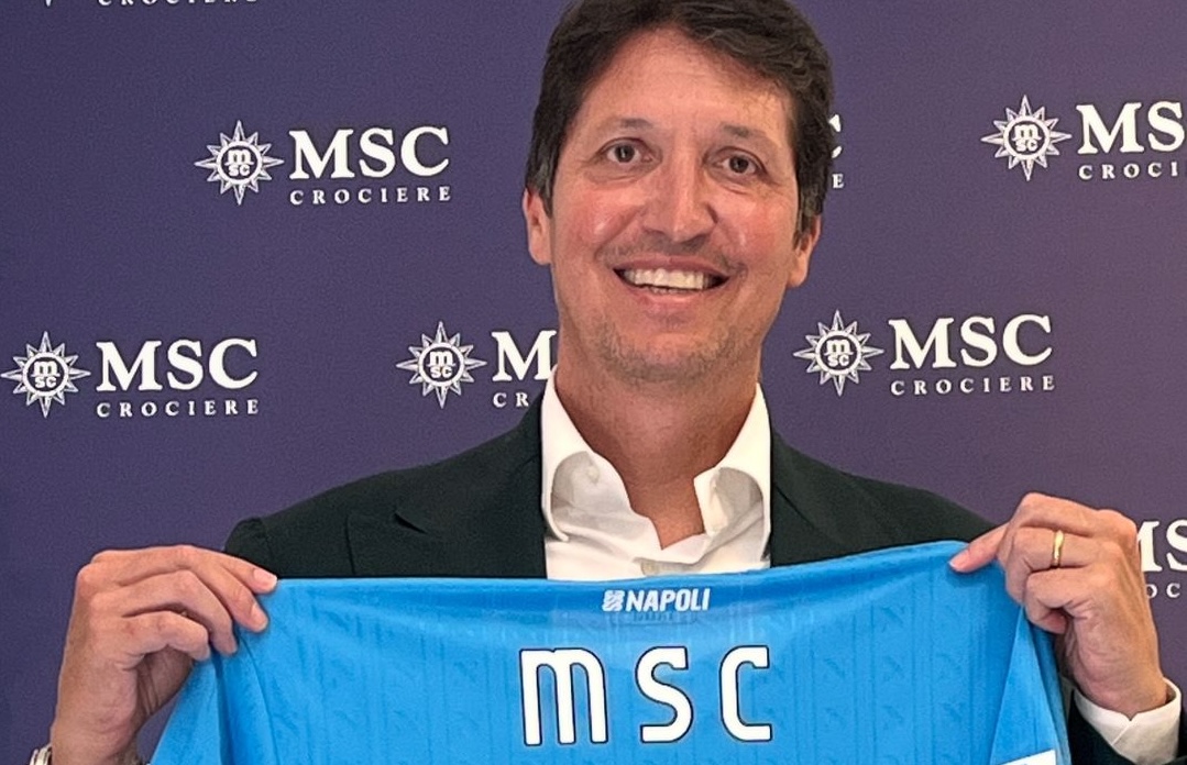 Immagine di sfondo della pagina Sponsorship rinnovata: MSC Crociere ancora Main Sponsor del Napoli nella stagione 2025/26