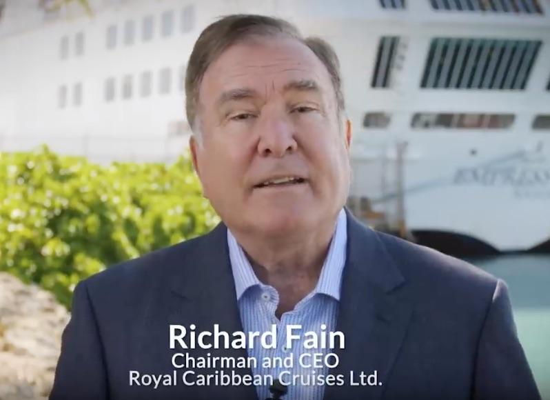 Immagine di sfondo della pagina Gruppo Royal Caribbean: annullamento senza penali 