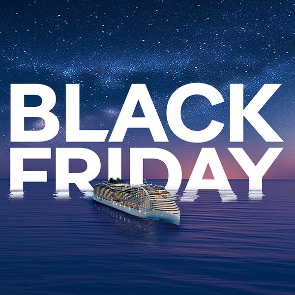 Immagine Black Friday: MSC propone super sconti su itinerari 2025/26 e 2026 per vivere il mare con stile