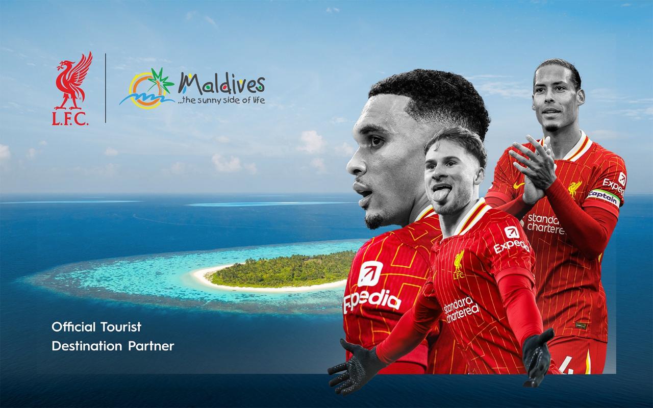 Immagine Visit Maldives, accordo con il Liverpool FC