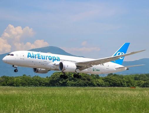 Immagine di sfondo della pagina Air Europa: torna volo Madrid-Salvador de Bahia