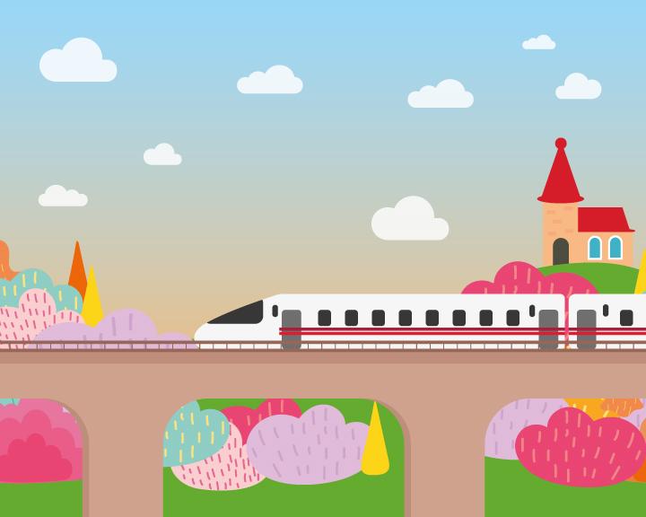 Immagine di sfondo della pagina Albatravel: nuova piattaforma treni