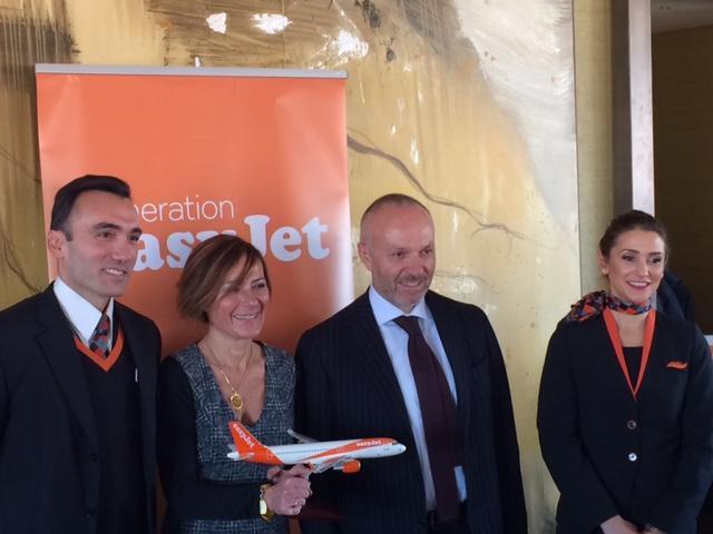 Immagine di sfondo della pagina easyJet investe sull'Italia