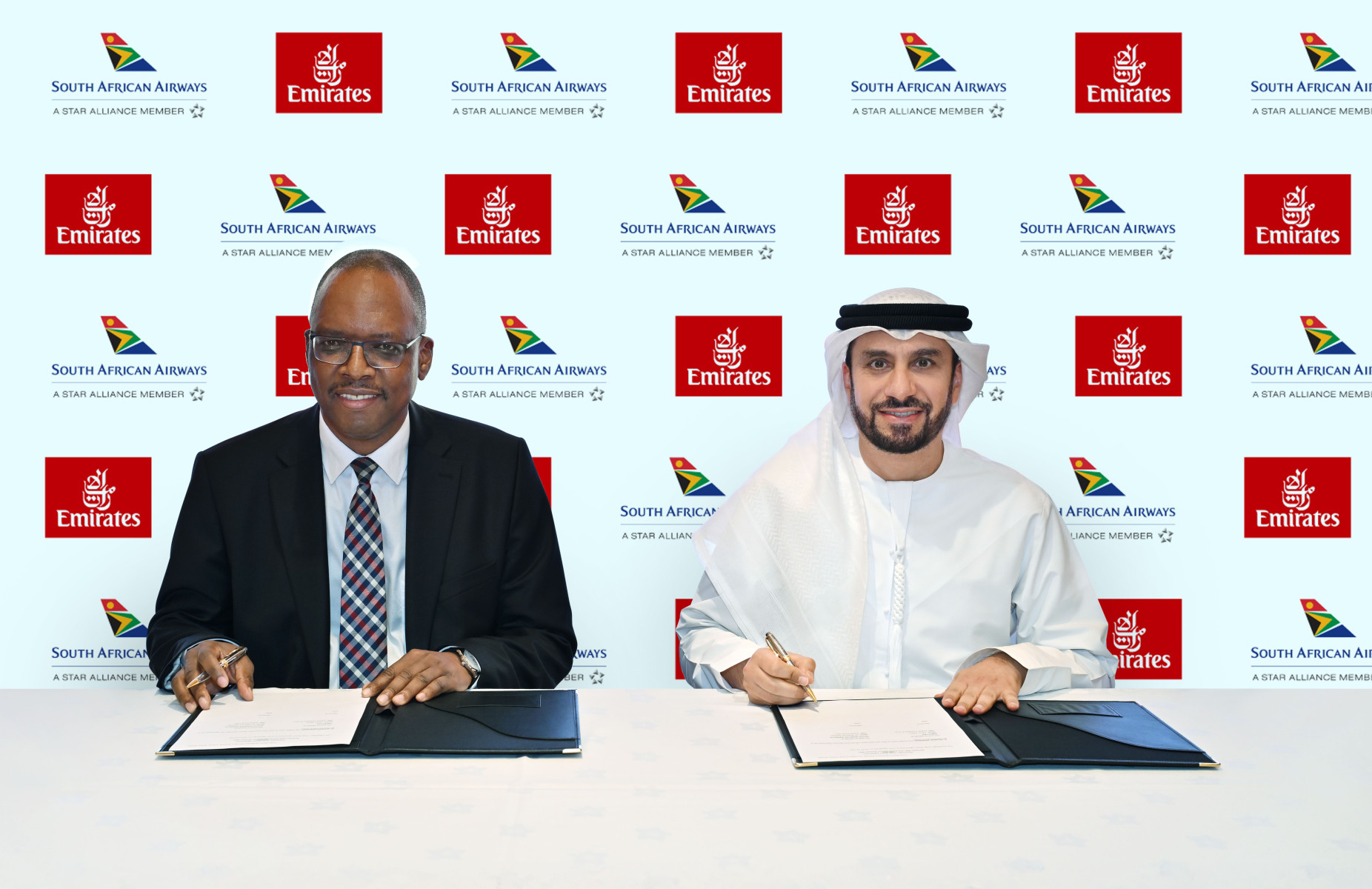 Immagine Emirates e South African Airways ampliano il codeshare: nove nuove rotte in Africa