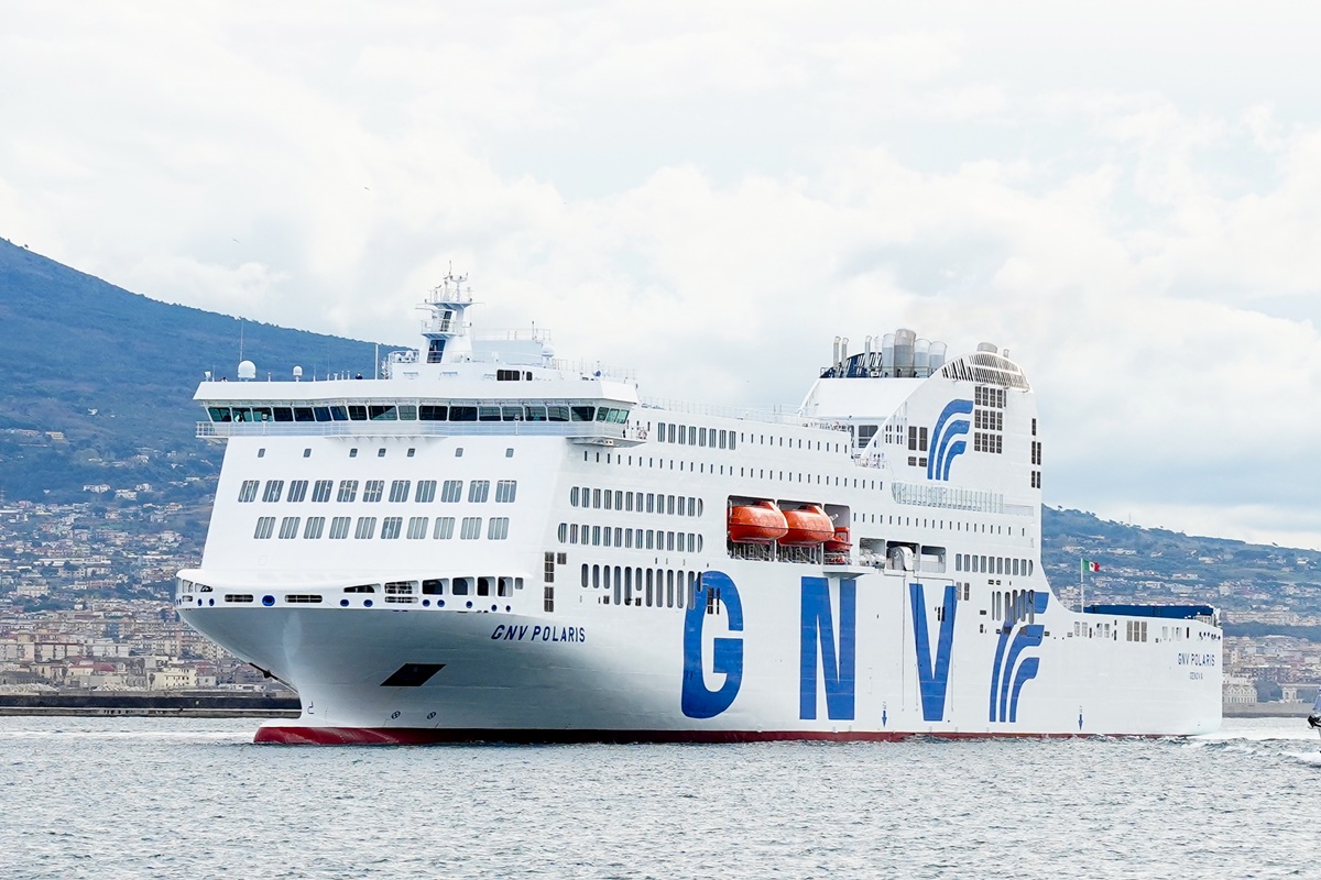 Immagine GNV Polaris ha raggiunto il porto di Napoli