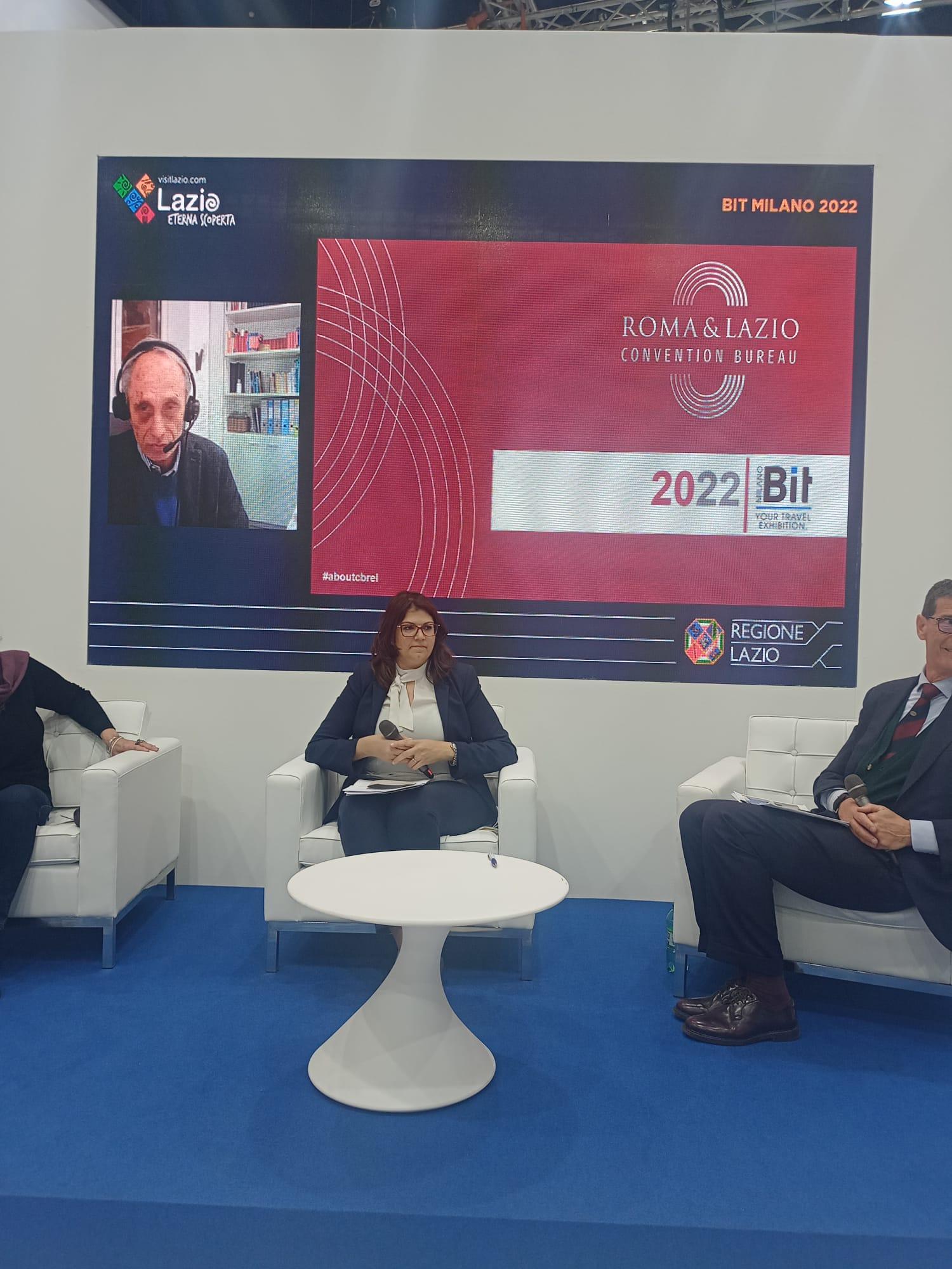 Immagine di sfondo della pagina Convention Bureau Roma e Lazio sbarca alla BIT