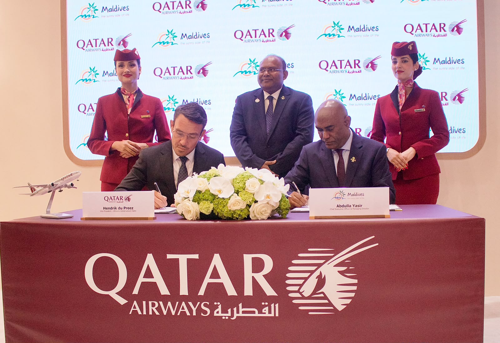 Immagine Visit Maldives e Qatar Airways siglano un MoU per rafforzare la promozione internazionale della destinazione