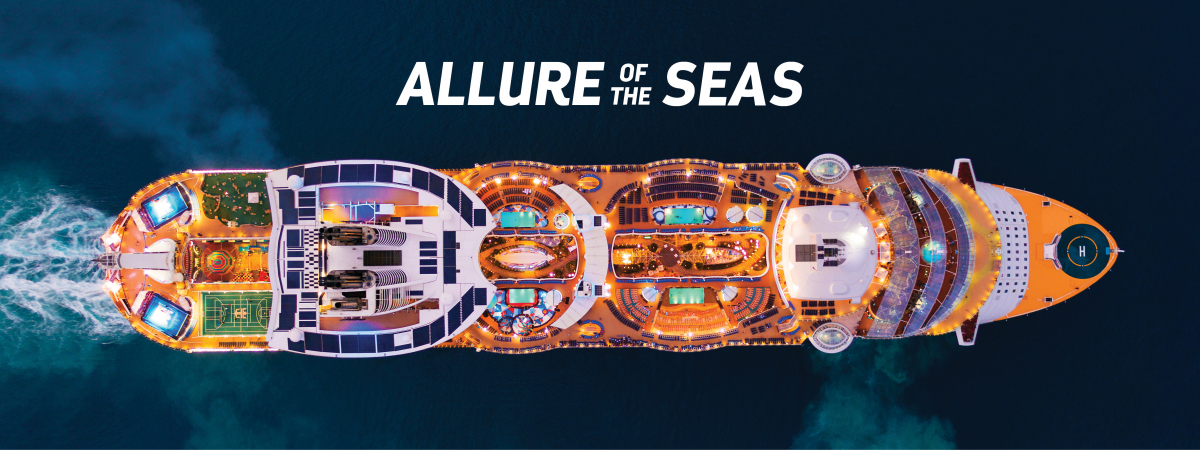 Immagine di sfondo della pagina Royal Caribbean, la rinnovata Allure of the Seas torna nel Mediterraneo