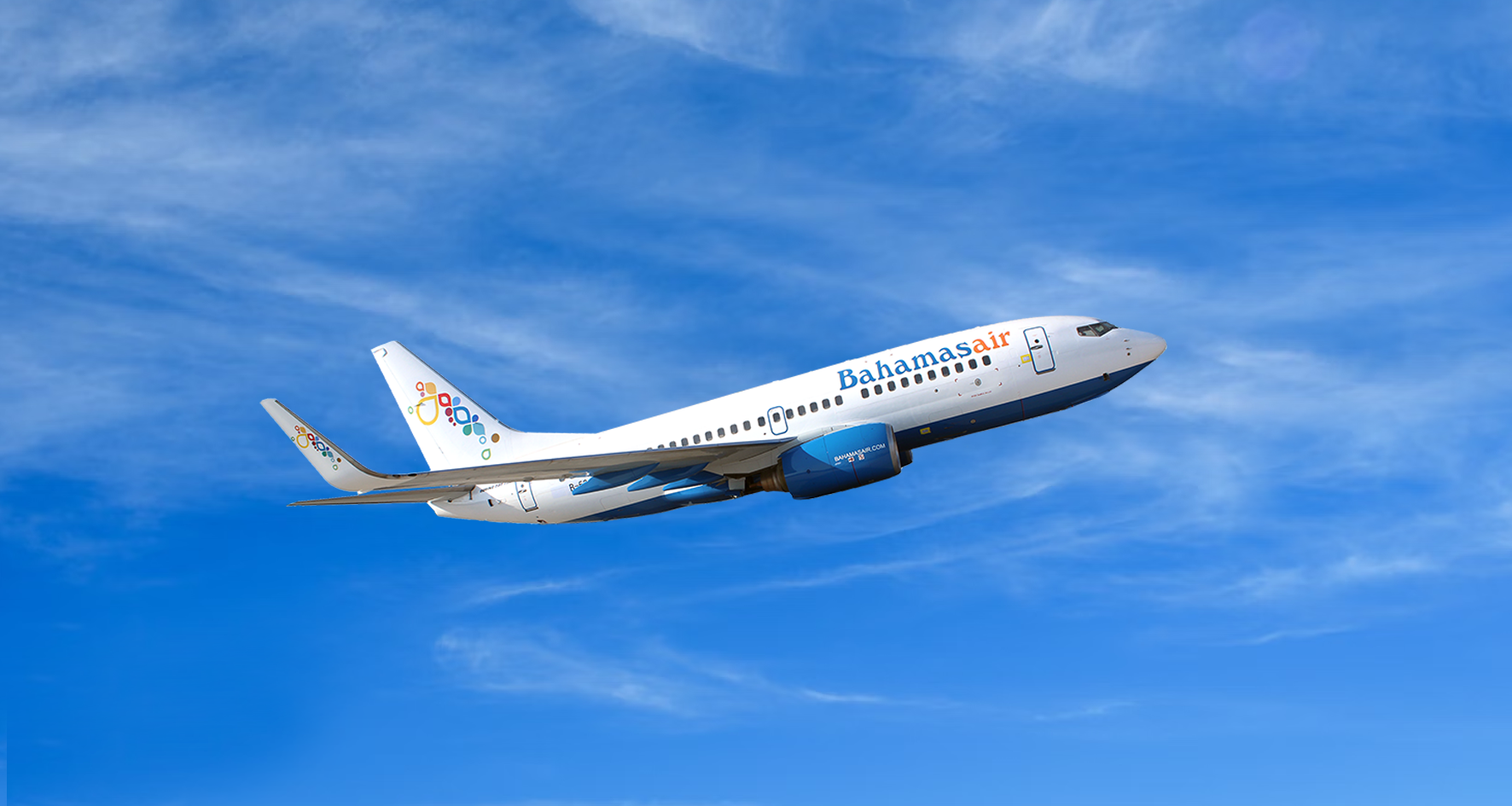 Immagine di sfondo della pagina Le Bahamas nel network di Emirates: partnership strategica con Bahamasair