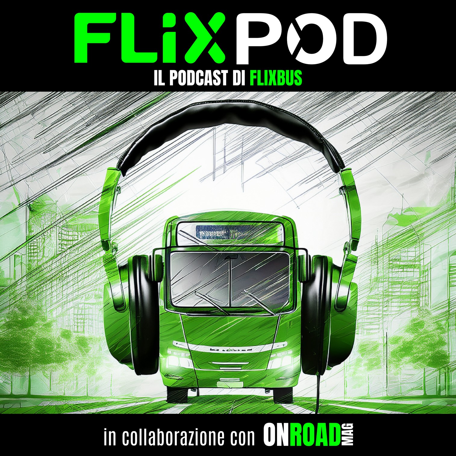 Immagine di sfondo della pagina FlixBus accelera sulla digitalizzazione: a bordo arriva il portale interattivo e un podcast