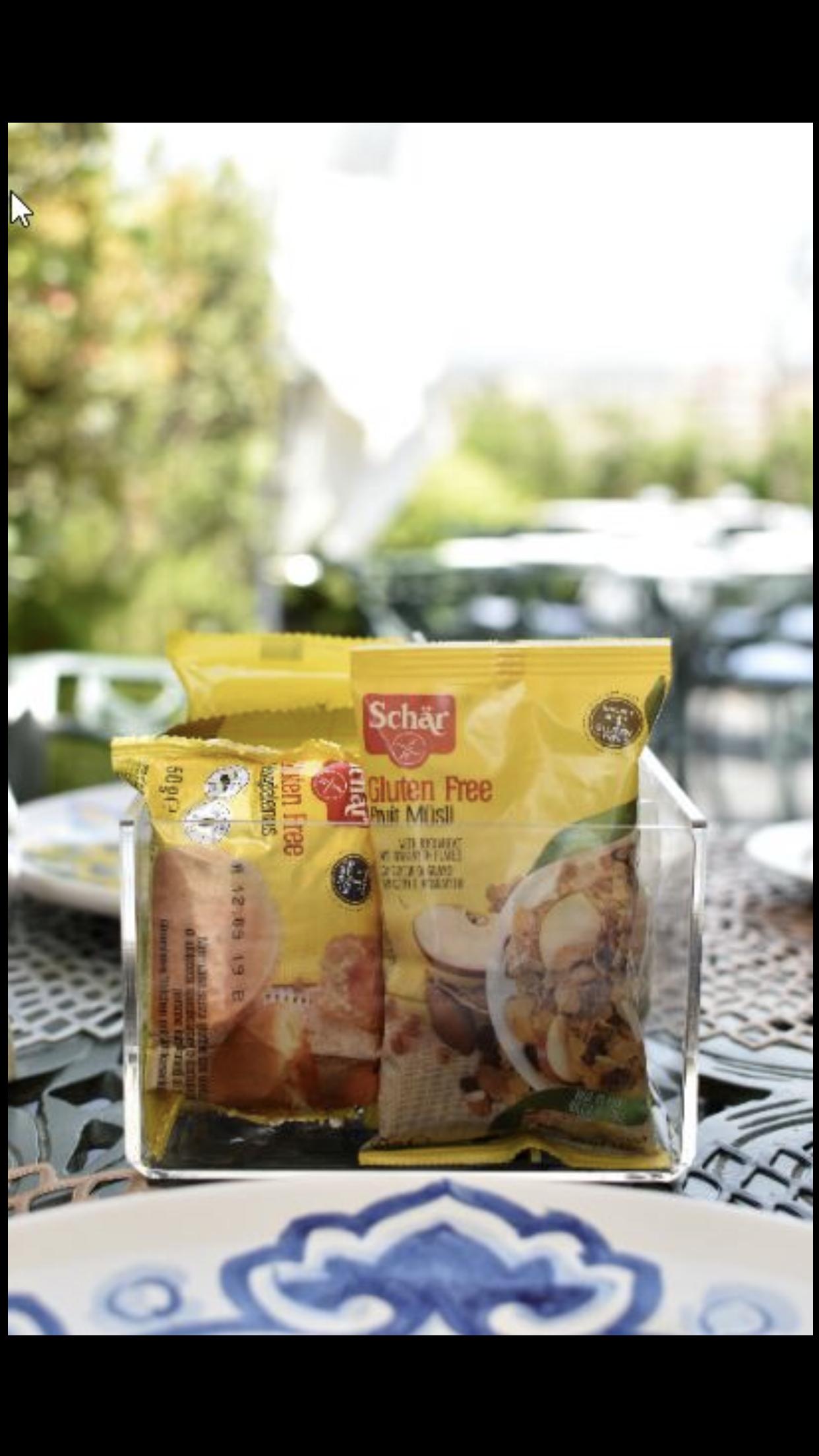 Immagine di sfondo della pagina Colazione gluten free per il Gruppo UNA